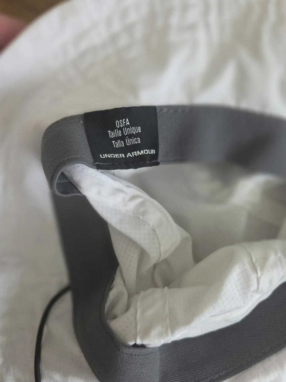Under Armour White Bucket Hat